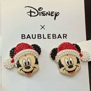 Mickey Mouse Earrings Sets - Red, Green, Mickey Heads and Santa Mickey Mouse